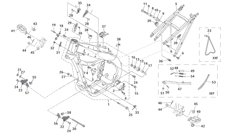 Cadre_XEF-XXF 450 MY22.png